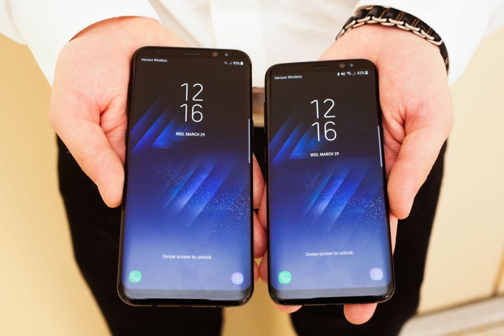 Pantalla Galaxy S8 Plus y Galaxy S8 Dos grandes pantallas